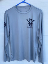 Load image into Gallery viewer, Dry Fit T-Shirt - Long Sleeve - Wolf Gray