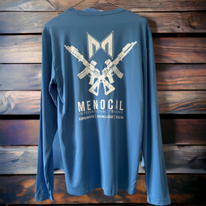 Dry Fit T- Shirt Long Sleeve Sky Blue