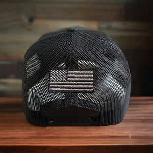 Black Multi-Cam Snap back hat